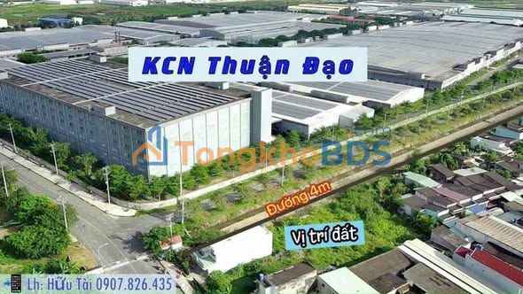 Đất 2MT Thị Trấn Bến Lức 1.419m² 9.2 tỷ – Sổ đỏ chính chủ, xây kho tốt