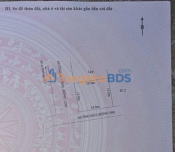 Đất nền Đường 24/3 Đăk Hà 270m² 1.2 tỷ - Đất thổ cư 100%