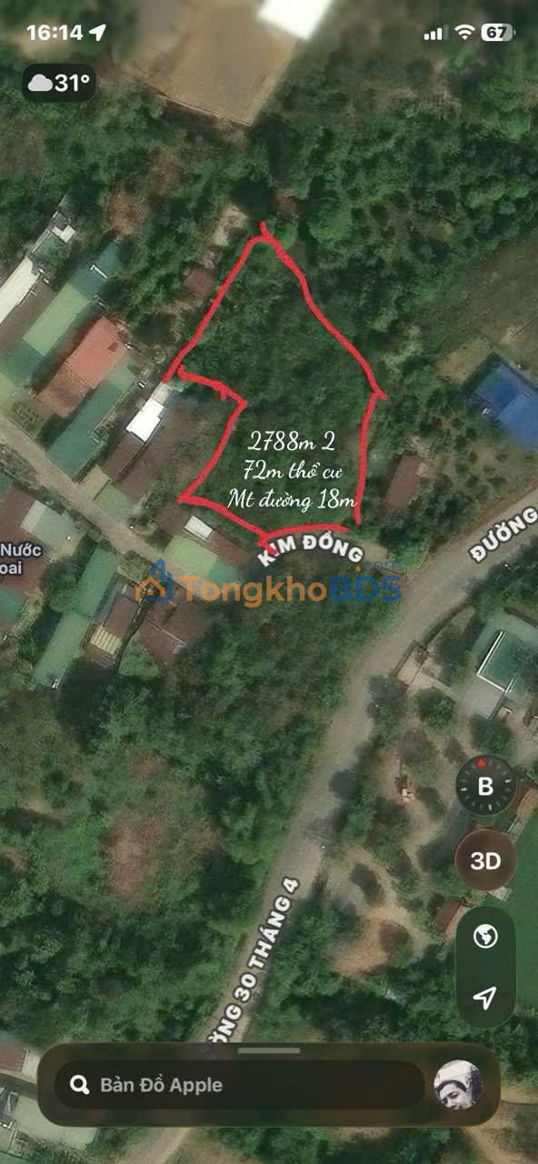 Đất nền Ma Đa Guôi 2.788m² 3.999 tỷ - Sổ đỏ chính chủ