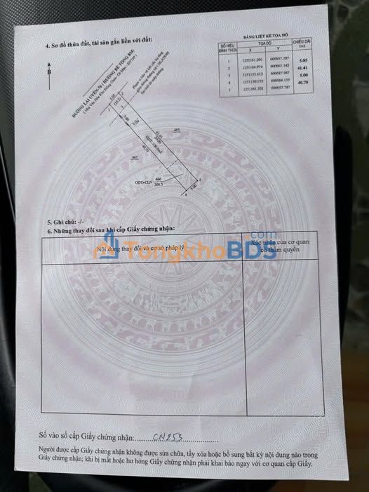 Đất nền Lai Uyên 200m² 900 triệu - Sổ đỏ chính chủ