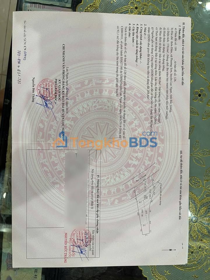 Đất nền Sơn Tây 379m² - Đường to ô tô