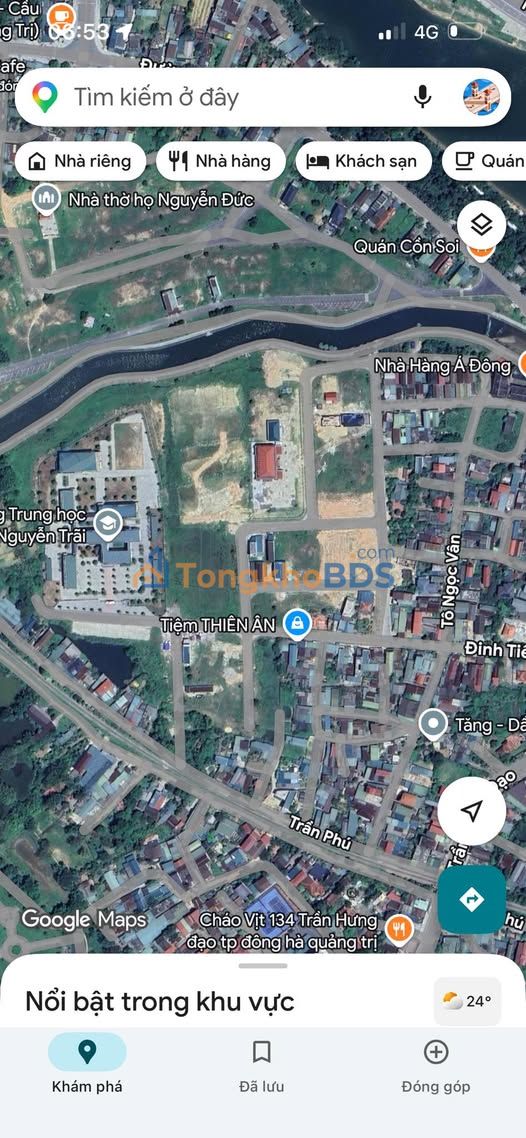 Đất nền Tây Trì Đông Hà 250m² 190 triệu - Đất sạch đẹp