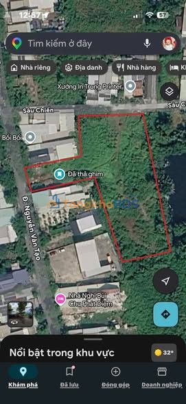 Đất nền Hiệp Phước Nhà Bè 5.611m² - Đường ô tô hai mặt tiền