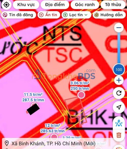 Đất nền Trần Quang Đạo 200m² giá 2.3 tỷ - Sổ đỏ chính chủ