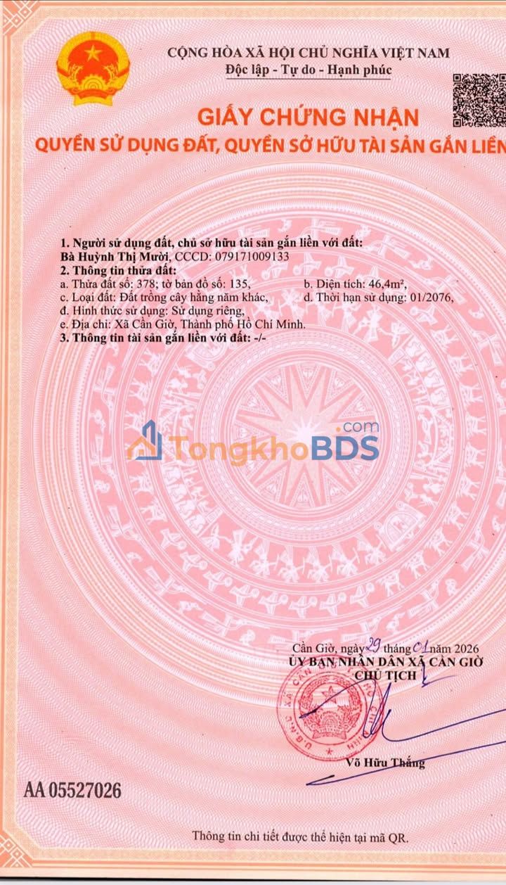 Farm Cần Giờ 2.441m² giá 41.5 tỷ - Tiềm năng tăng giá