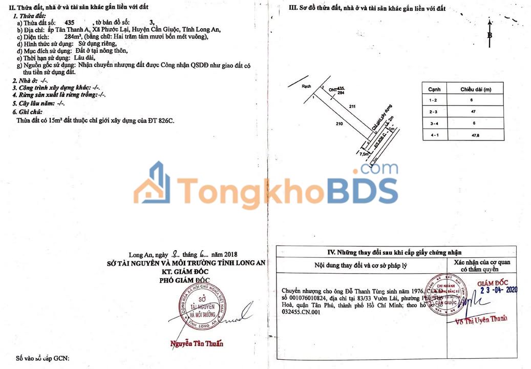 Đất nền Quận 7 284m² giá 3.5 tỷ - Sổ đỏ chính chủ