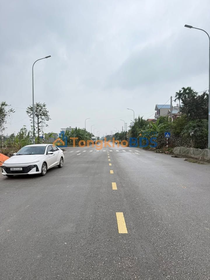 Đất nền Dĩnh Trì Bắc Giang 75m² - Sổ đỏ chính chủ, giá thương lượng