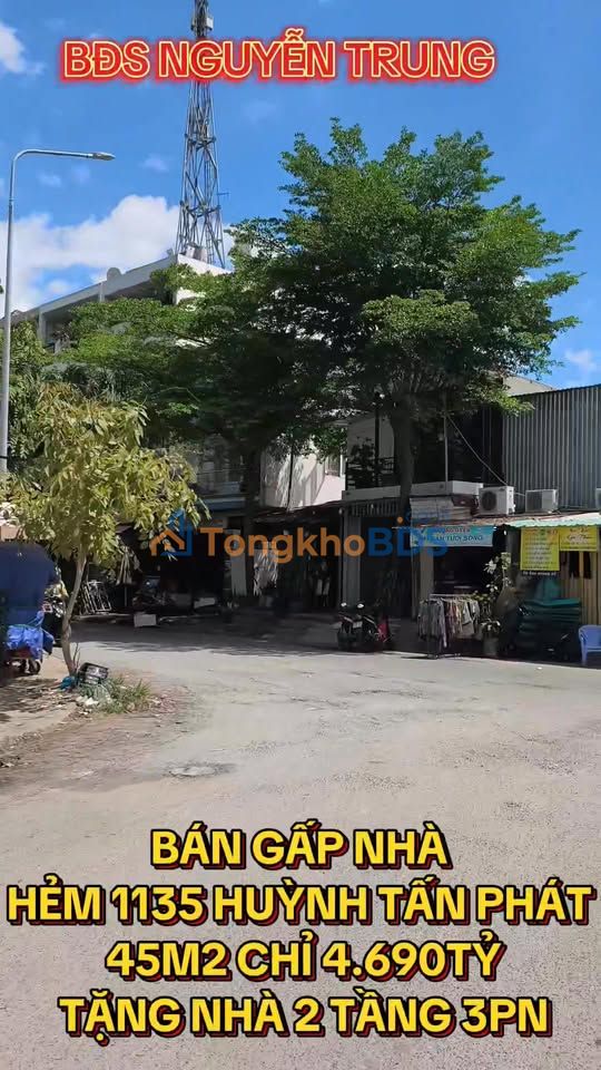 Nhà Phú Thuận Q7 46m² 4.69 tỷ - Sẵn sàng ở ngay