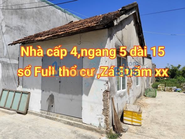 Nhà Cấp 4 Tuy An 75m² giá 0.8 tỷ - Chính chủ bán
