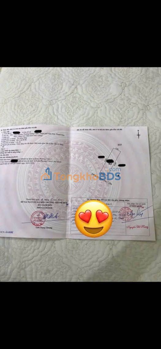 Đất nền Quảng Châu Sầm Sơn 90m² 2 tỷ - Pháp lý rõ ràng