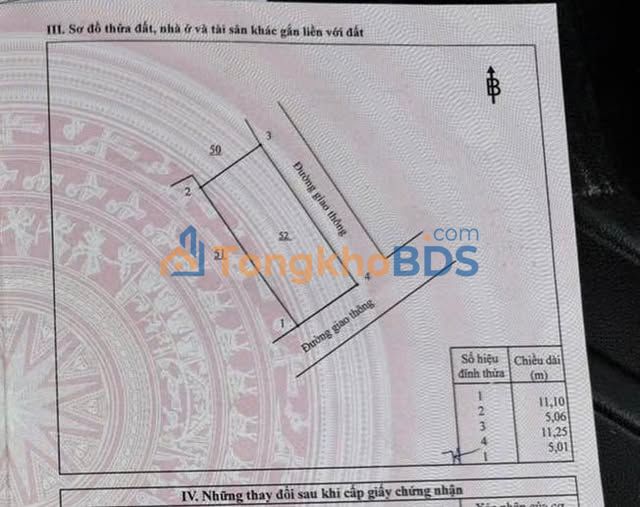 Đất nền Bửu Hòa Biên Hòa 57m² 1.5 tỷ - Đường ô tô