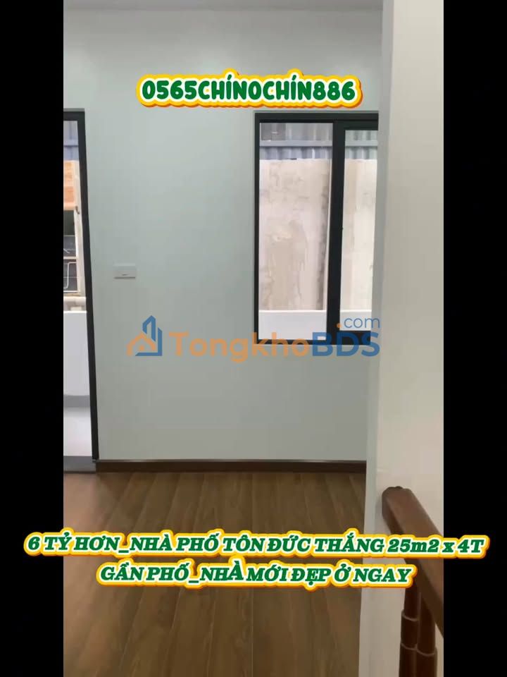 Nhà phố Tôn Đức Thắng Đống Đa 25m²x4T 6 tỷ - Sẵn sàng ở ngay