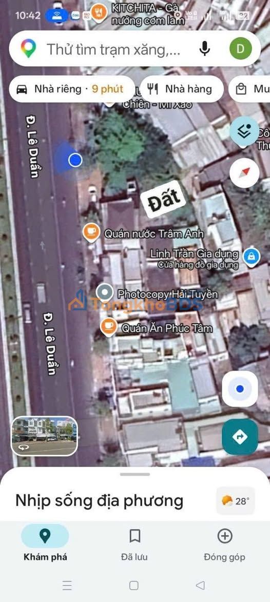 Đất Lê Duẩn Phan Thiết 76m² 1,5 tỷ - Thổ cư vuông