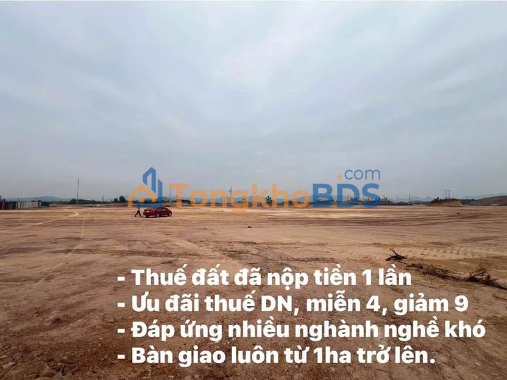 Đất KCN Đại Đồng - Hoàn Sơn 1ha 2,4 triệu/m2 - Sổ đỏ sẵn