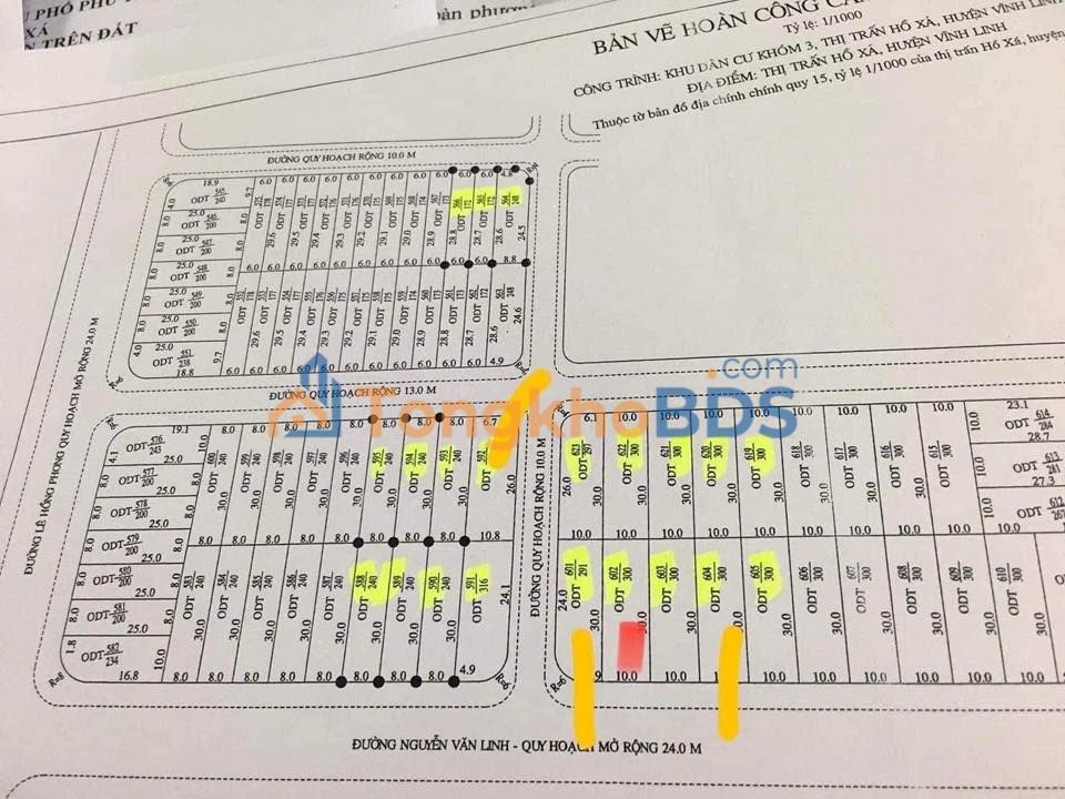 Đất nền Hồ Xá 168m2 700-799 triệu - Sổ đỏ chính chủ