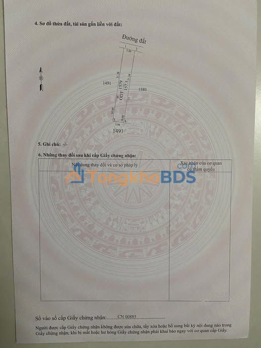 Đất nền Trảng Bàng 158m² 590 triệu - Sổ đỏ chính chủ