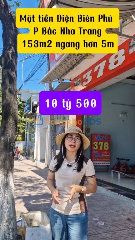 Đất mặt tiền Điện Biên Phủ Nha Trang 153m2 10.5 tỷ Sổ đỏ
