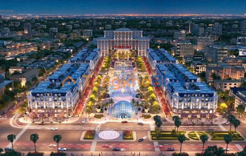 Shophouse Central Square Phổ Yên 150m² - KD mặt tiền