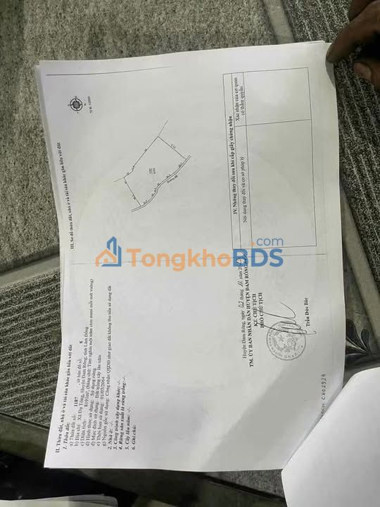 Đất nền Đạ Tông Đam Rông 1.2ha 650 triệu - Pháp lý rõ ràng