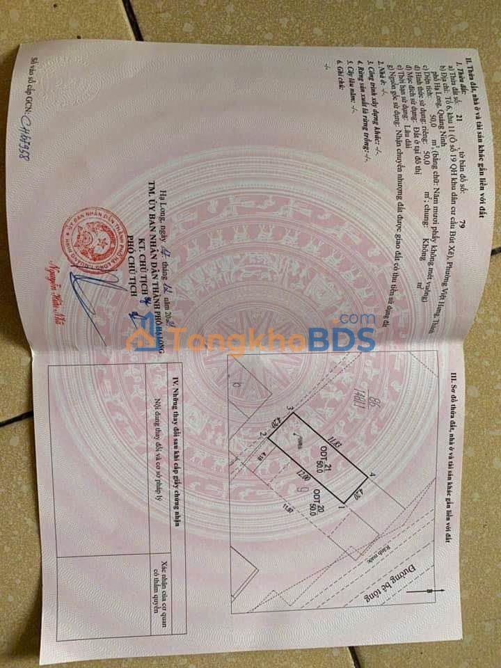 Đất nền Việt Hưng Hạ Long 50m² - Sổ đỏ chính chủ