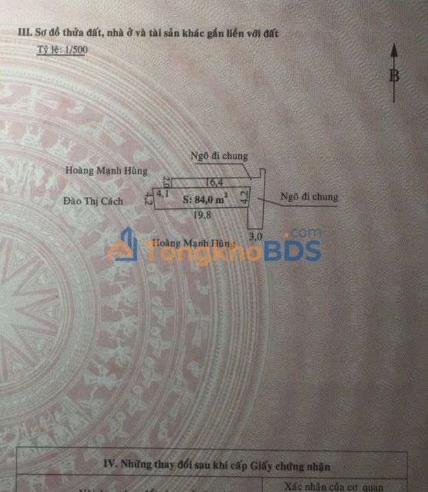 Đất Phạm Gia Mô Dương Kinh 84m² 2,29 tỷ - Sổ đỏ