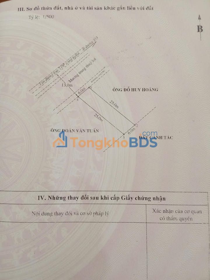 Đất nền Trung Nghĩa Đồ Sơn 150m² 3,825 tỷ - Sổ đỏ chính chủ