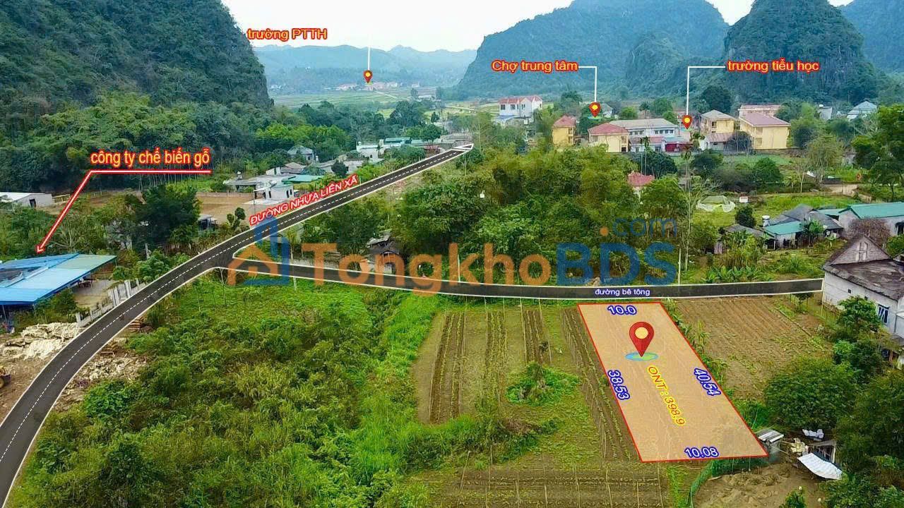 Đất nền Xã Lạc Lương Yên Thủy 399m2 600 triệu - Sổ hồng