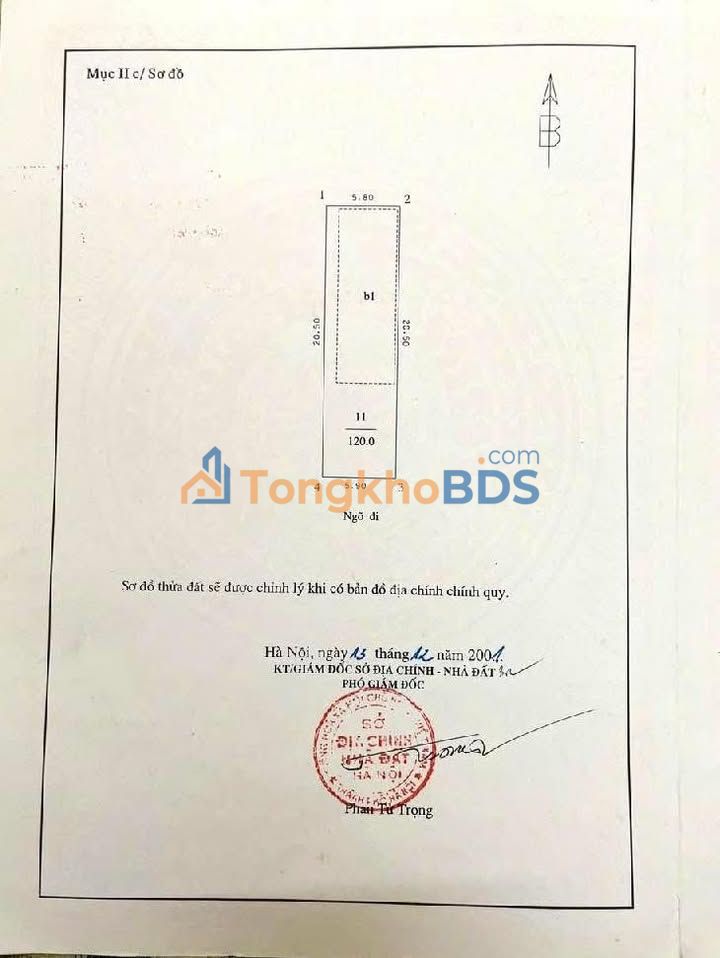 Đất nền Sài Đồng 120m² 9.6 tỷ - Sổ đỏ chính chủ