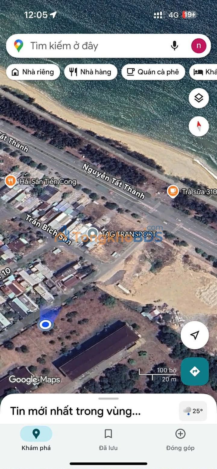 Đất nền Xuân Thiều Liên Chiểu 100m² 5.001 tỷ - Sổ đỏ rõ ràng