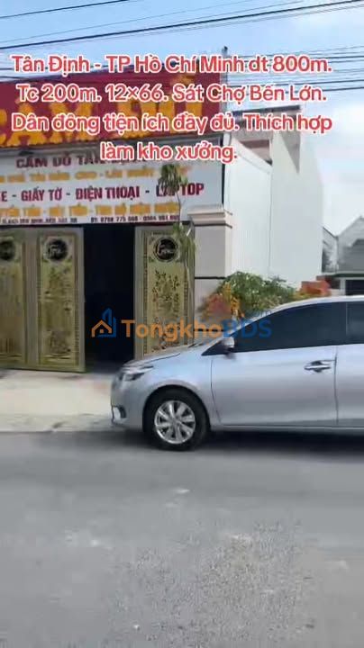 Đất Tân Định Q1 792m² 5 tỷ - Sổ đỏ chính chủ