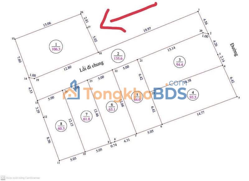 Đất nền Kim Chi Nghi Đức Vinh 106m²/1.8 tỷ - Tiềm năng tăng giá