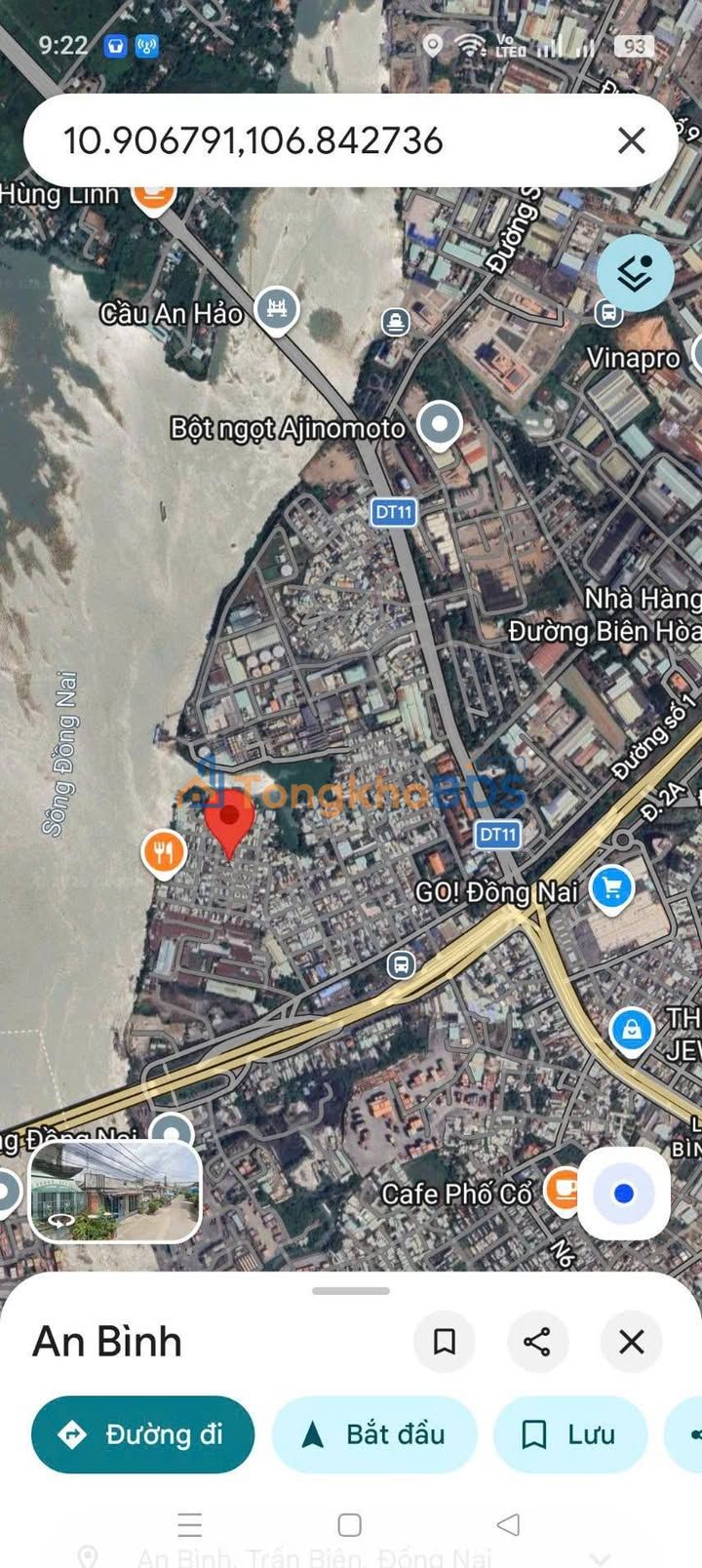 Đất nền An Bình Biên Hòa 90m² 3,5 tỷ - Sổ đỏ chính chủ