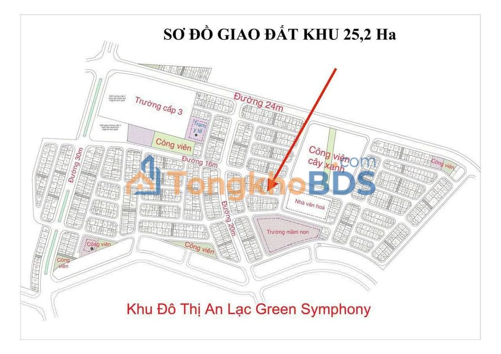 Đất nền Vân Canh Hoài Đức 81m² 1.296 tỷ - Sổ đỏ chính chủ