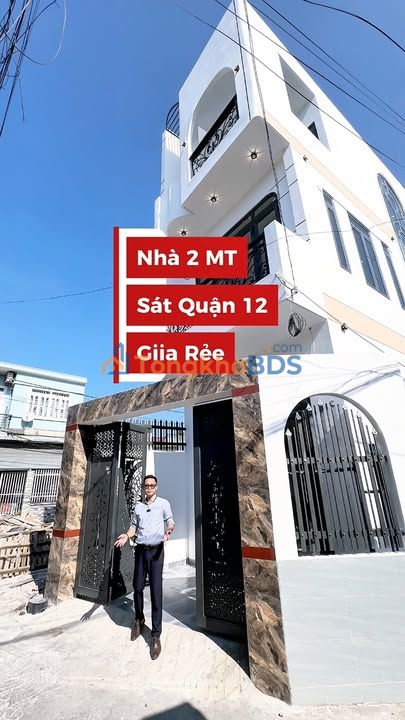 Nhà góc Thuận An 73m² 5,3 tỷ - Ô tô vào tận nhà sẵn ở