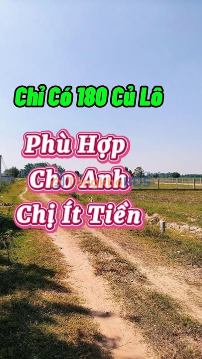 Đất nền Long Thuận Bến Cầu 175m² 180 triệu - Đường to ô tô