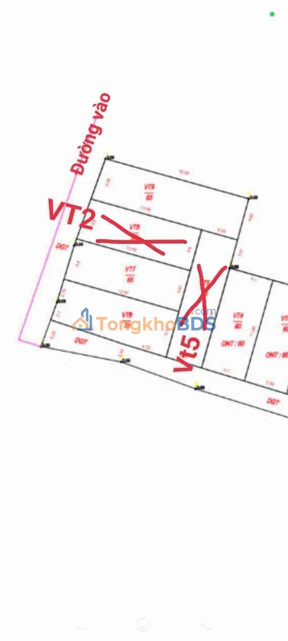 Đất thổ cư Xóm Cát Vinh 63m² 400-599 triệu - Đầu tư dài hạn