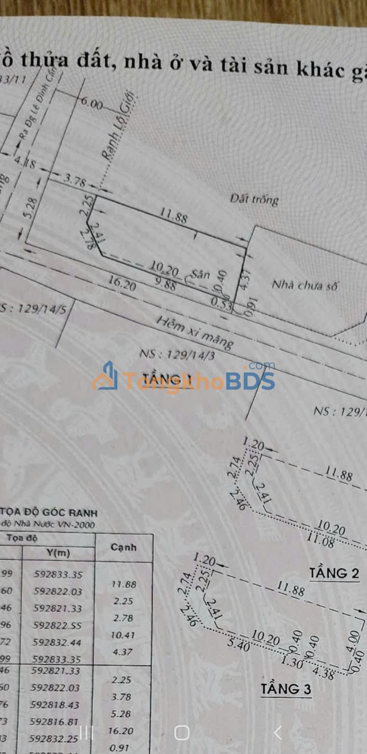 Nhà Lê Đình Cẩn Bình Tân 80m² 5.9 tỷ - Chính chủ bán