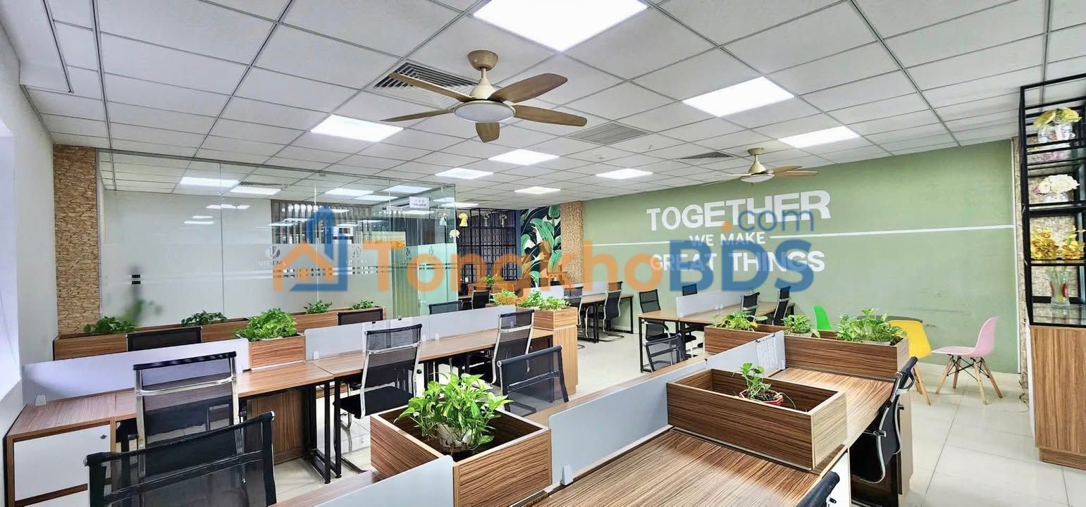 Văn phòng Trần Thái Tông 120m² 25 triệu - Vị trí trung tâm
