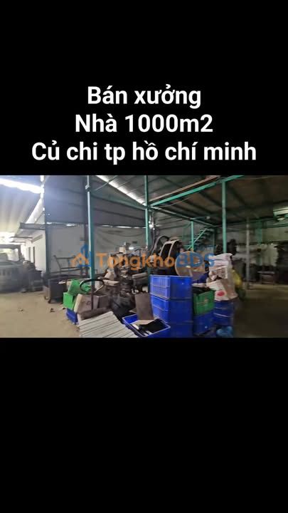 Kho xưởng Trung Viết Củ Chi 1000m² 8.5tỷ - Hoạt động ngay