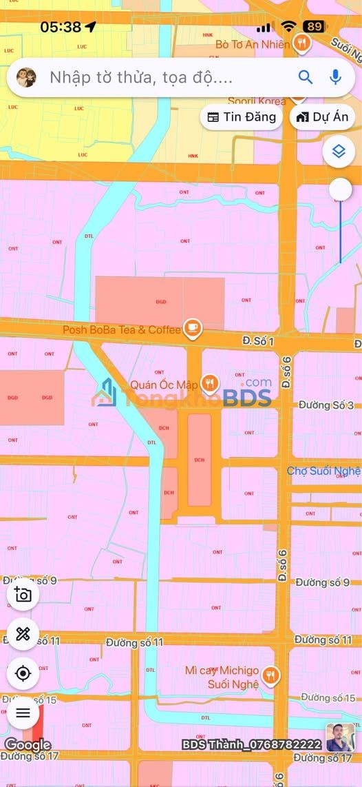 Đất nền Đường số 5 Châu Đức 228m² - Sổ đỏ chính chủ