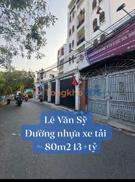 Nhà Quận 3 Lê Văn Sỹ 80m² 13 tỷ - Chính chủ sổ hồng