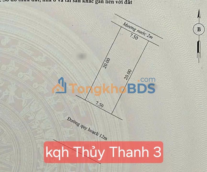 Đất nền Thủy Thanh 3 Huế 150m² - Hạ tầng hoàn thiện