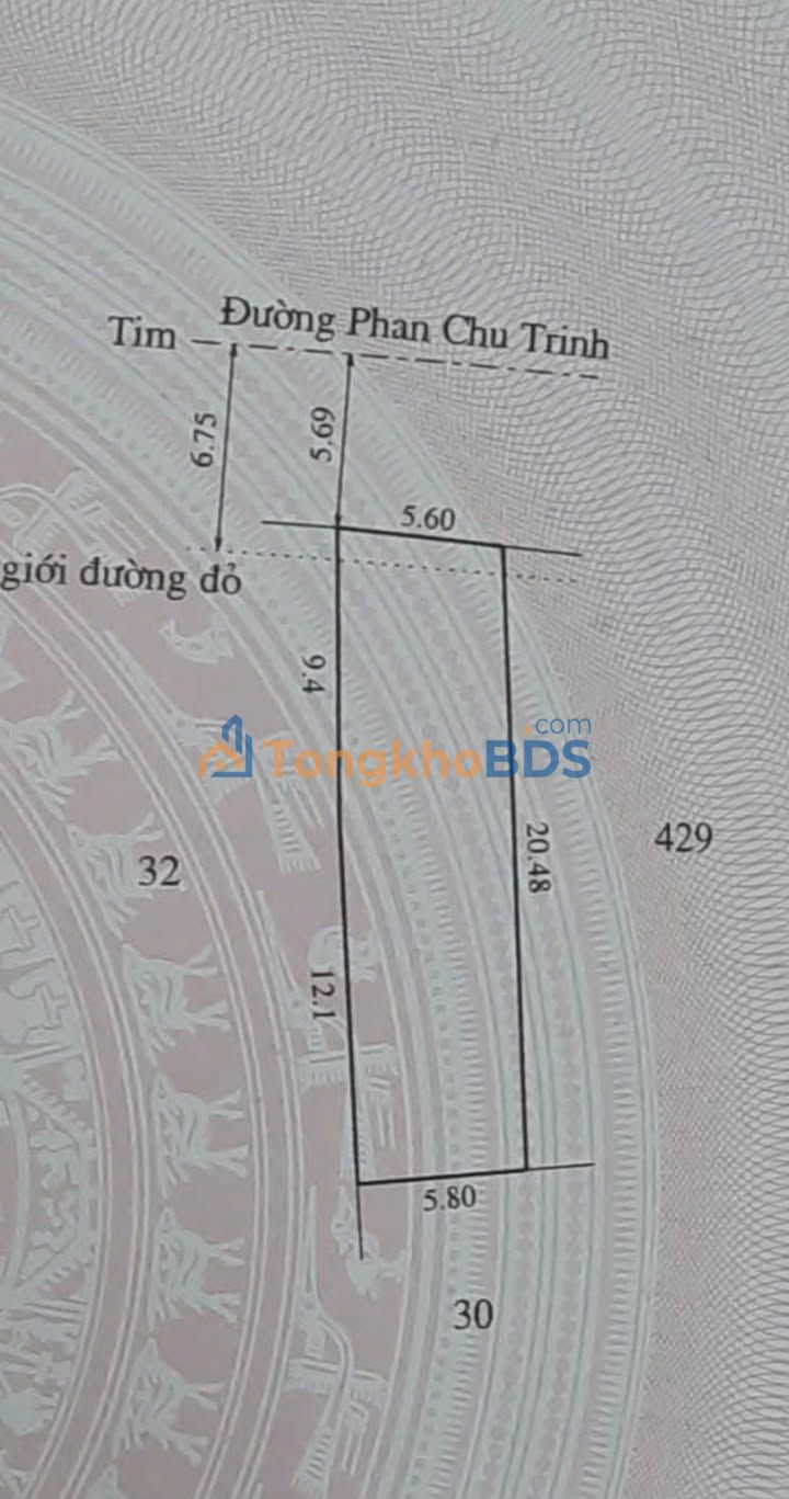 Đất nền Phan Chu Trinh Huế 121m² giá đầu tư - Đường to ô tô