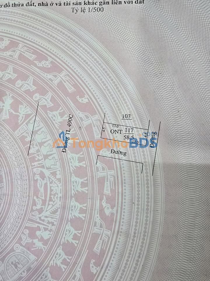 Đất TL490 Nam Trực 58m² 3 tỷ - Sổ đỏ chính chủ