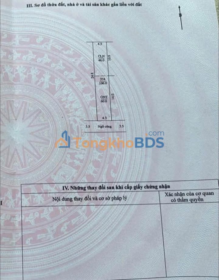 Đất nền Tiên Phương Chương Mỹ 106m² - Sổ đỏ chính chủ