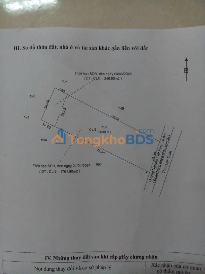 Đất nền Nguyễn Viết Xuân Cần Thơ 2.008m² 8.032 tỷ - Sổ đỏ chính chủ