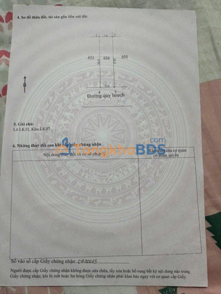 Đất Lam Sơn Hưng Yên 100m² giá 5 tỷ - Sổ đỏ chính chủ