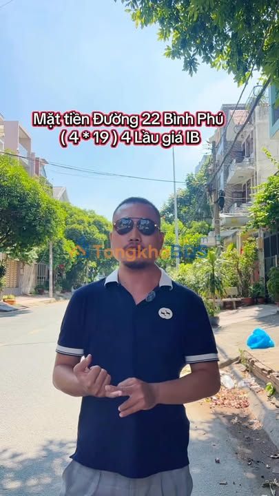 Nhà mặt tiền Đường 22 Q6 76m2 - Mặt tiền kinh doanh