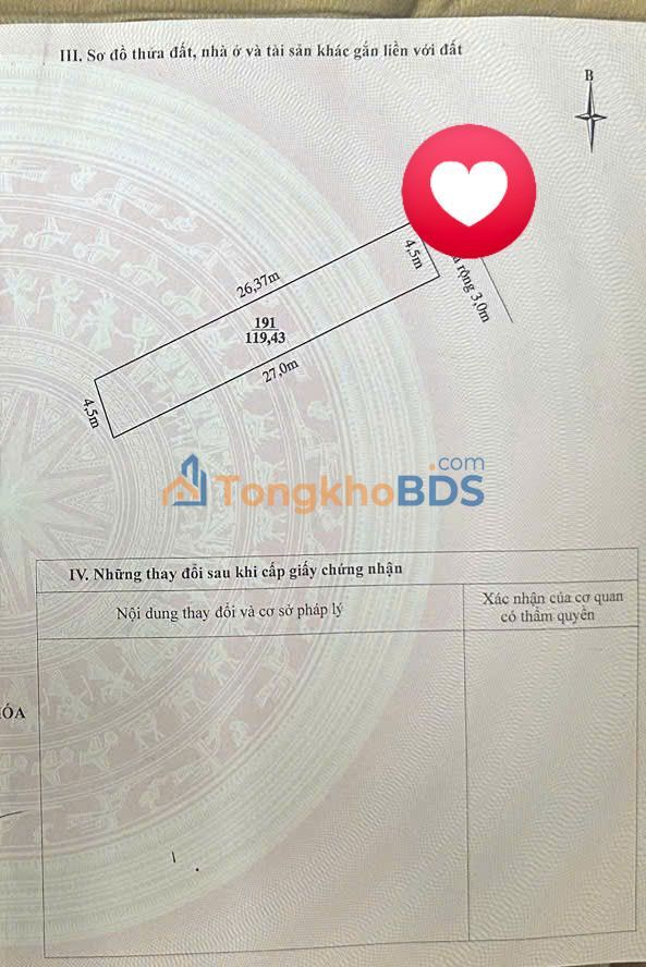 Nhà riêng Quảng Xá 120m² giá 3.6 tỷ - Chính chủ bán