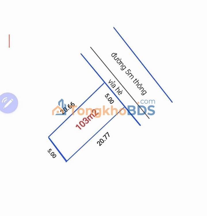 Đất nền Bắc Sơn Sóc Sơn 103m² giá 800 triệu - Sổ đỏ chính chủ